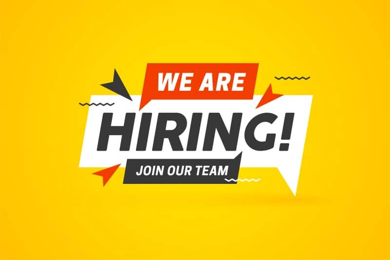 We're hiring